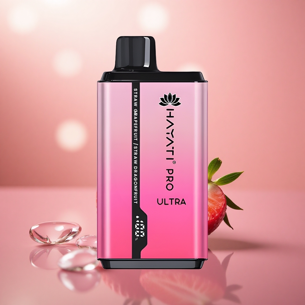 Strawberi Limau Balung Hayati Pro Ultra 15000 Puffs 24ml