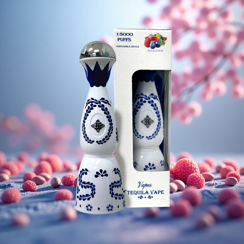 Biru Razz Bear Humo Azul 15000 Puff 20mL