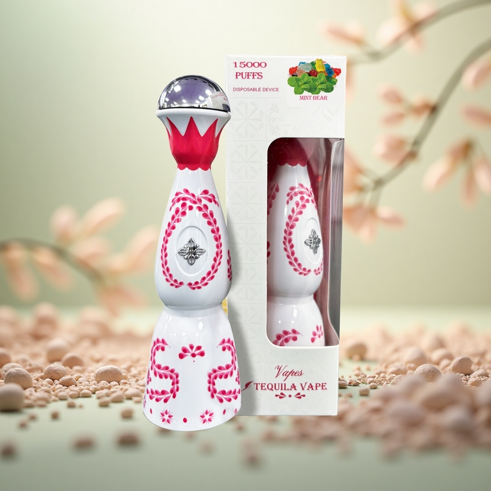 Mint Bear Humo Azul 15000 Puffs USB-C Rechargeable