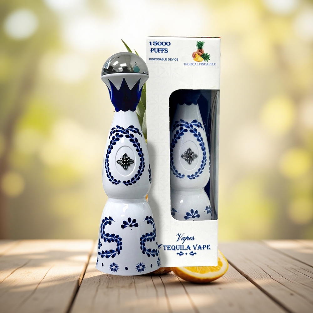 Nanas Tropika Humo Azul 15000 Puff Tangki Cecair E-20mL