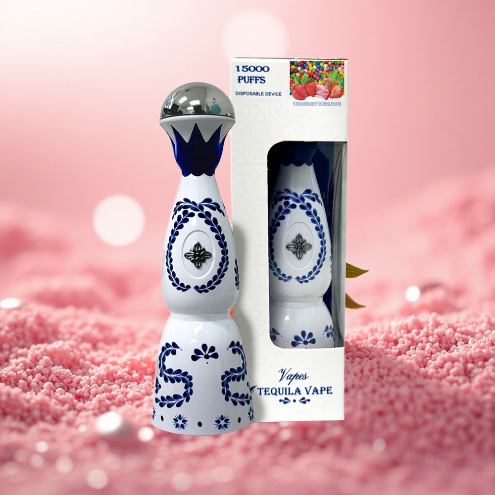 Strawberi Bubblegum Humo Azul 15000 Puffs 20mL