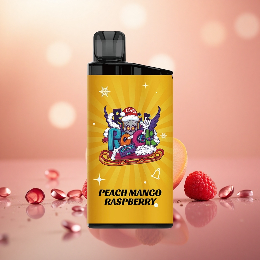 Persik Mangga Rasberi IGET Bar 3500 Puff 1400 mAh