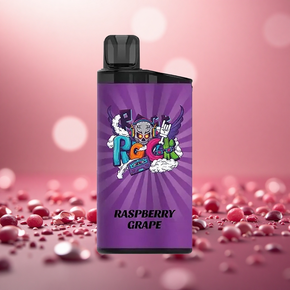 Raspberi Anggur IGET Bar 3500 Puffs 1400 mAh