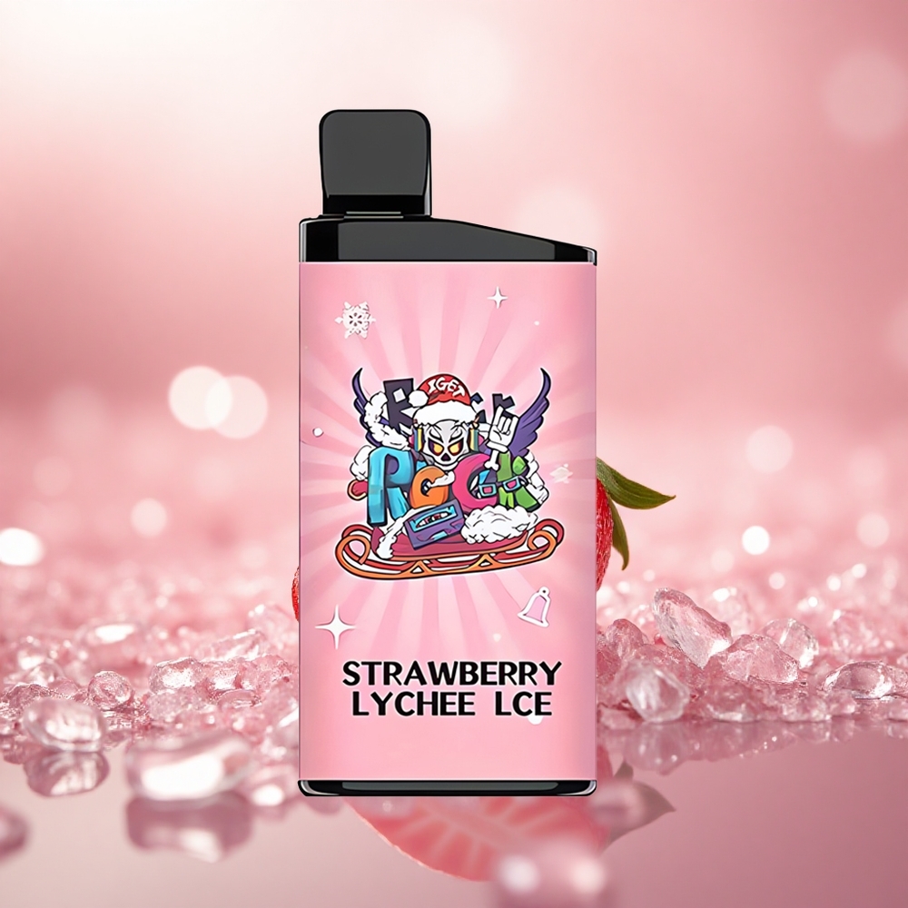 Strawberry Lychee Ice IGET Bar 3500 Puffs 1400 mAh