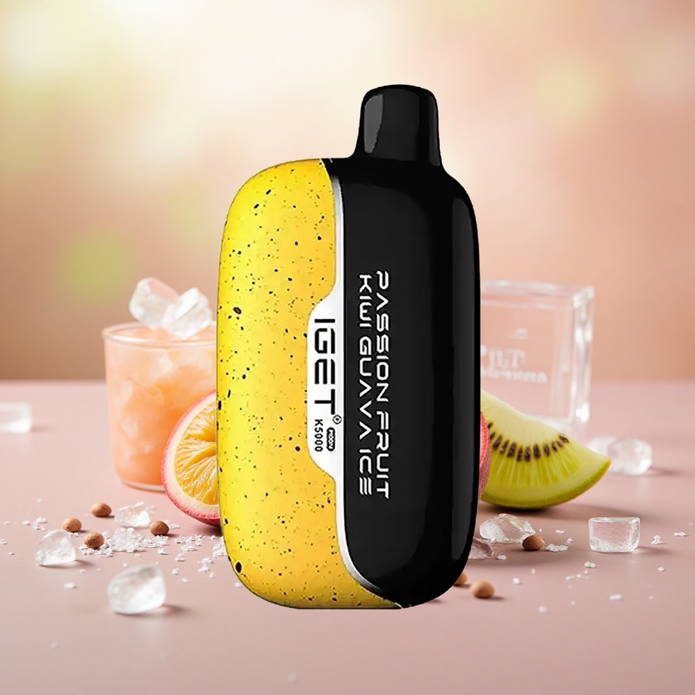 Markisa Kiwi Jambu Ais IGET Moon 5000 Puff PC Mesh 1.35 Ohm