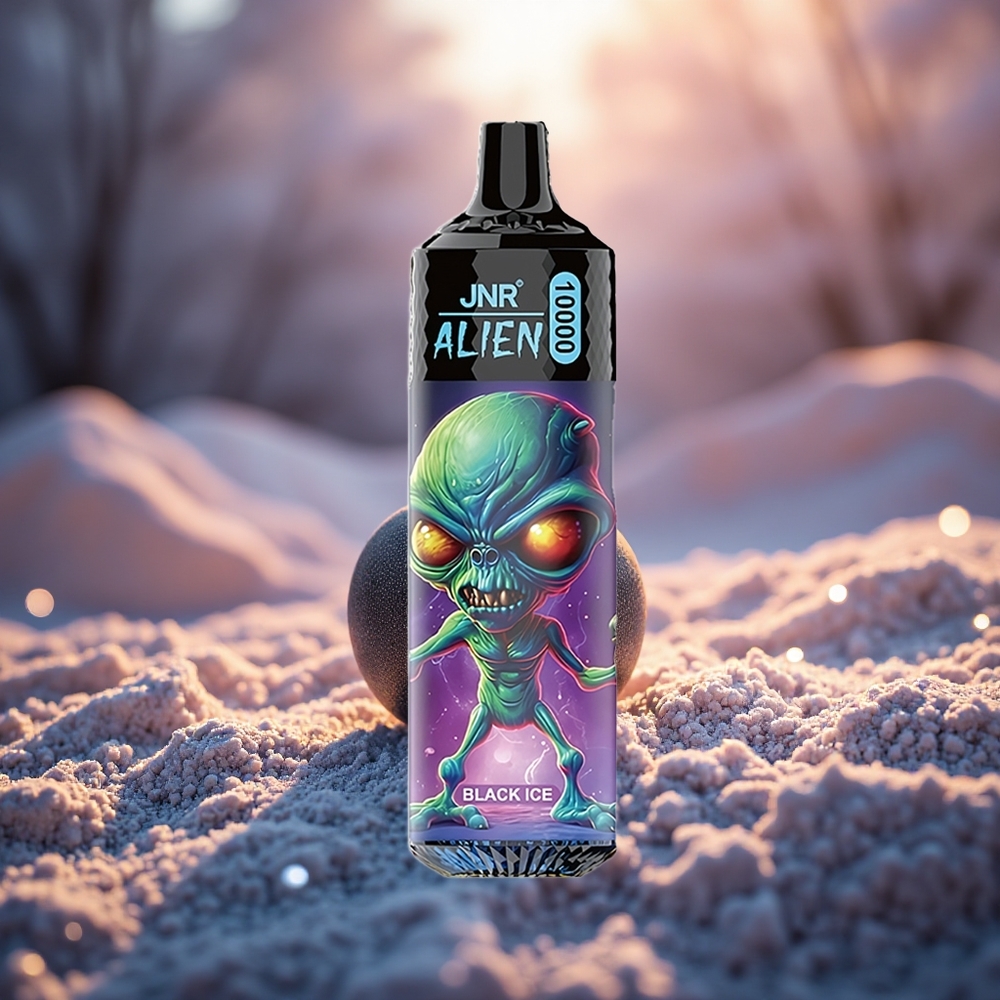 Black Ice JNR Alien 10000 Puffs LED RGB Vape Sekali Pakai