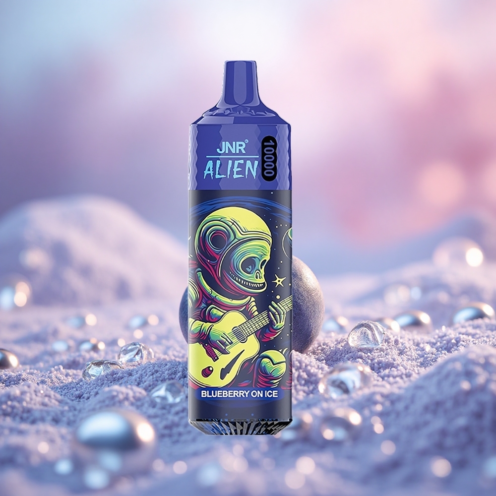 Bluberi Ais + JNR Alien 10000 Puffs + RGB LED