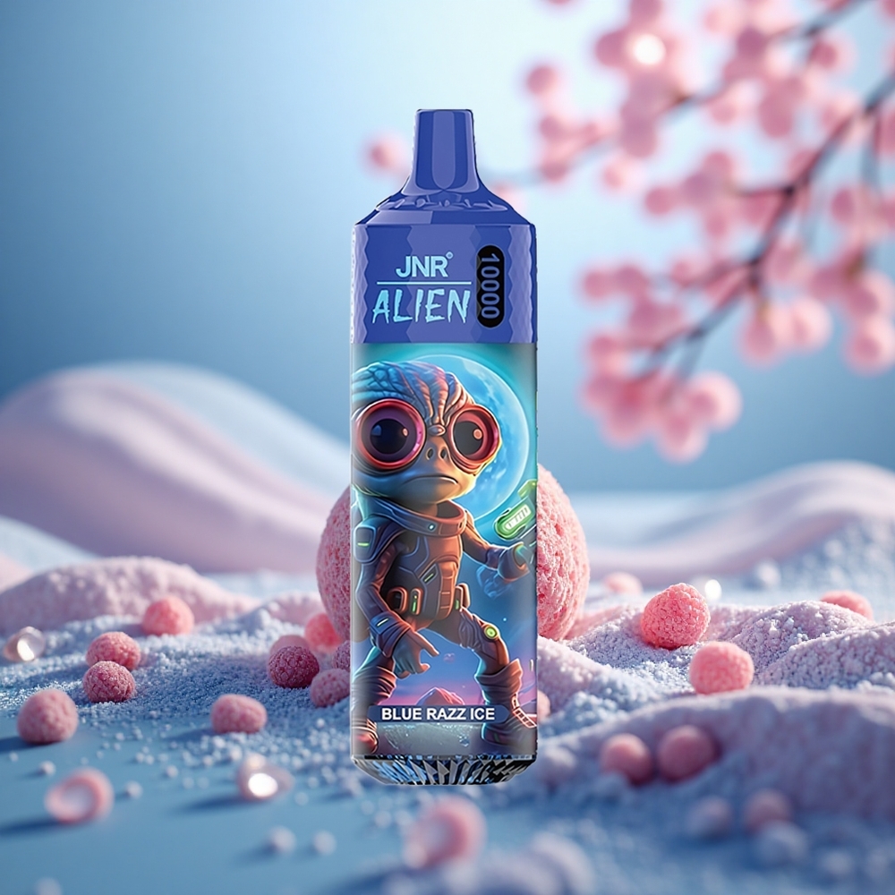 Blue Razz Ais JNR Alien 10000 Puff LED Sporty Design