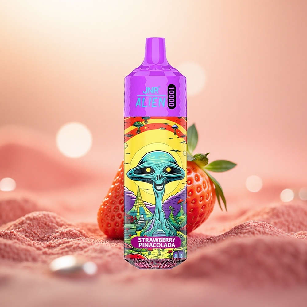 Strawberi Pina Colada JNR Alien 10000 Puffs LED RGB