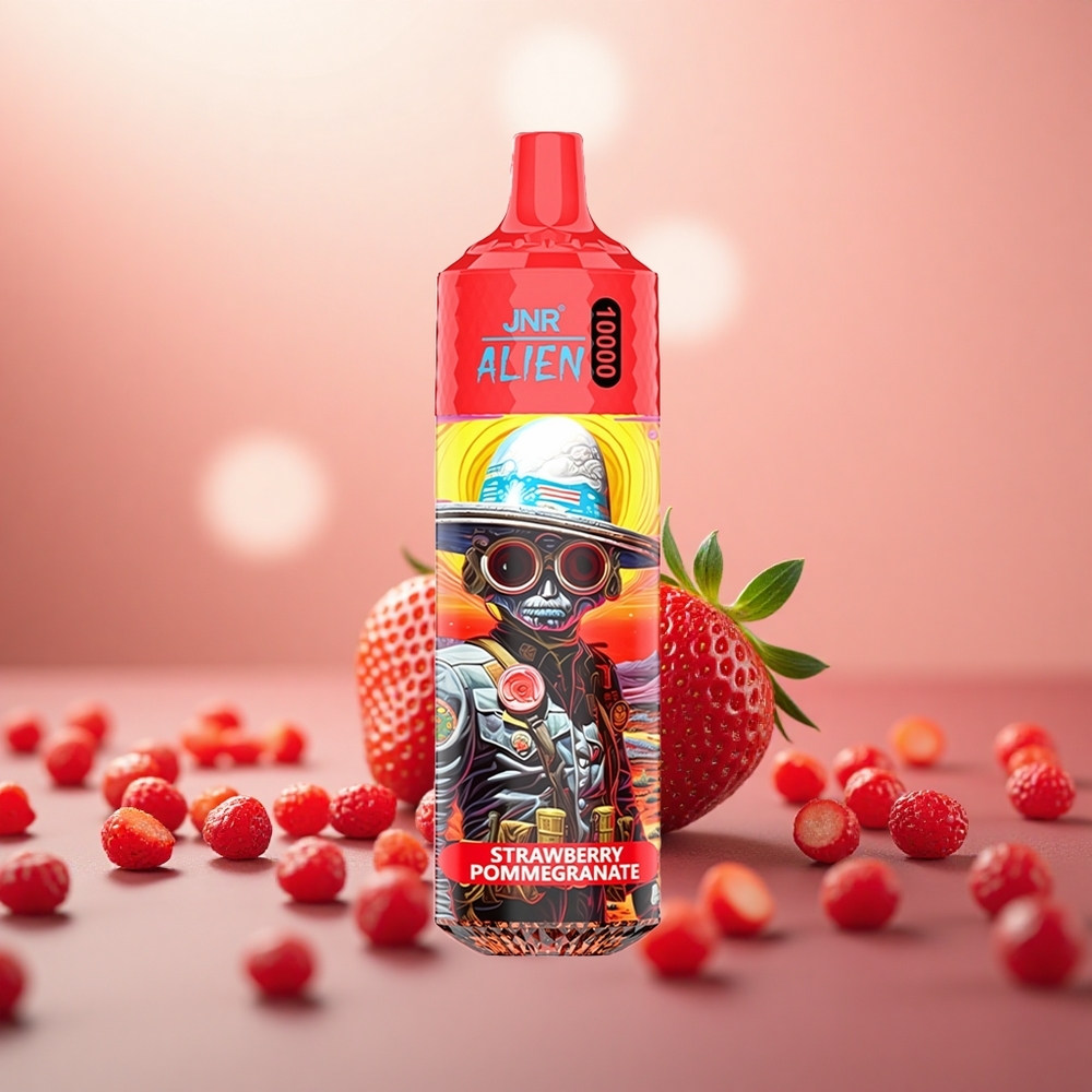 Strawberry Delima JNR Alien 10000 Puffs LED RGB