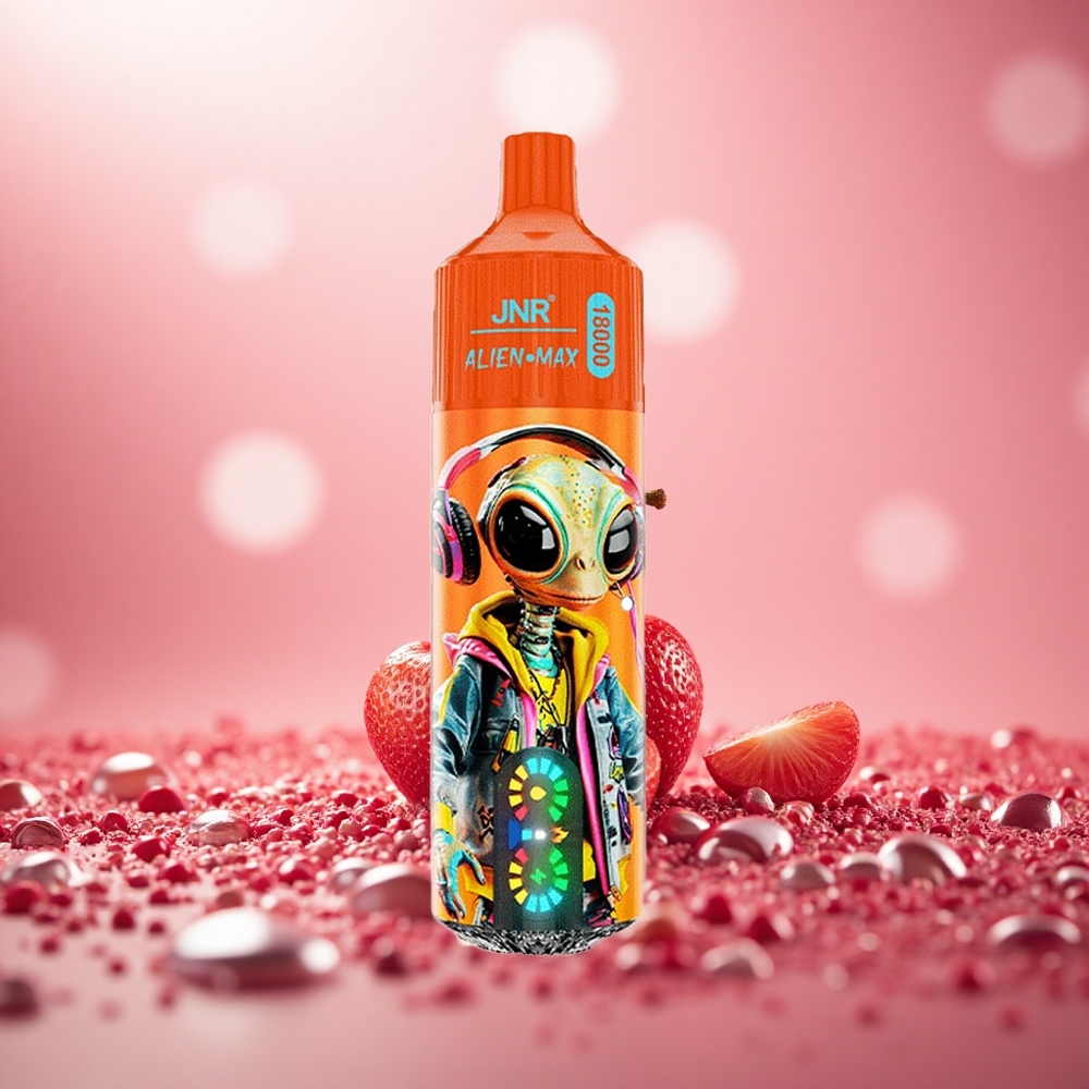 Fizzy Cherry Cola JNR Alien Max 18000 Puff Gegelung Dwi Mesh