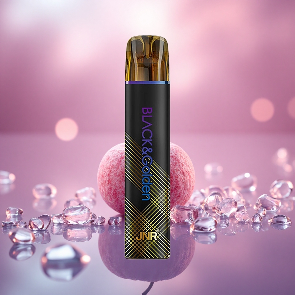 Anggur Ais JNR Black&Golden 800 Puffs Tanpa Cas