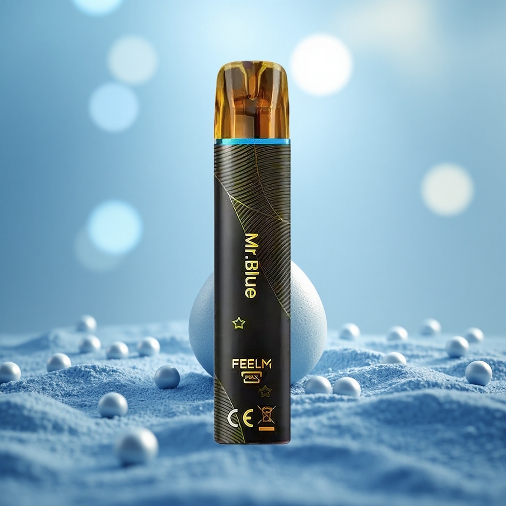 Biru Emas JNR Black&Golden 800 Hisap TPD 2ml 2% Tanpa Cas