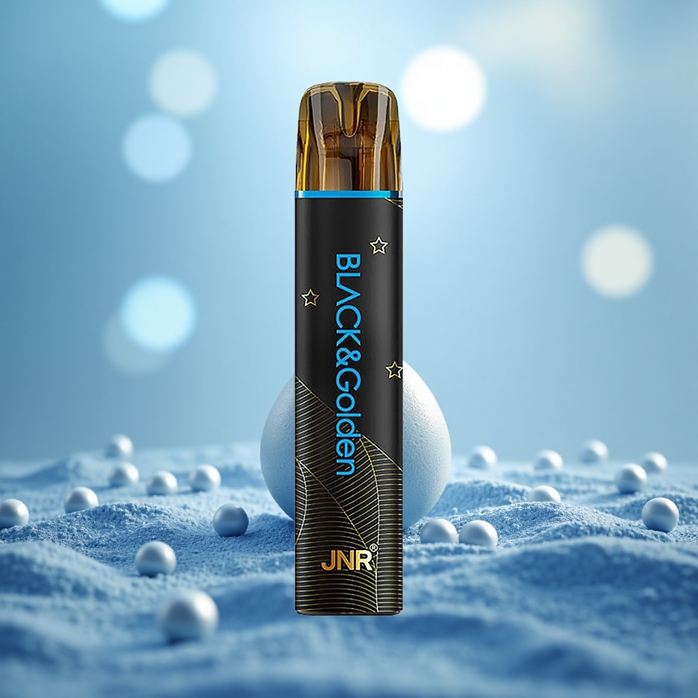 Biru Emas JNR Black&Golden 800 Hisap TPD 2ml 2% Tanpa Cas