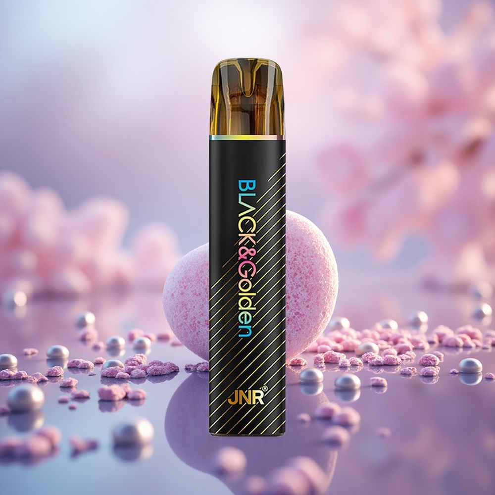 Gula Buih Blueberry JNR Black&Golden 800 Puffs 2% Nikotin