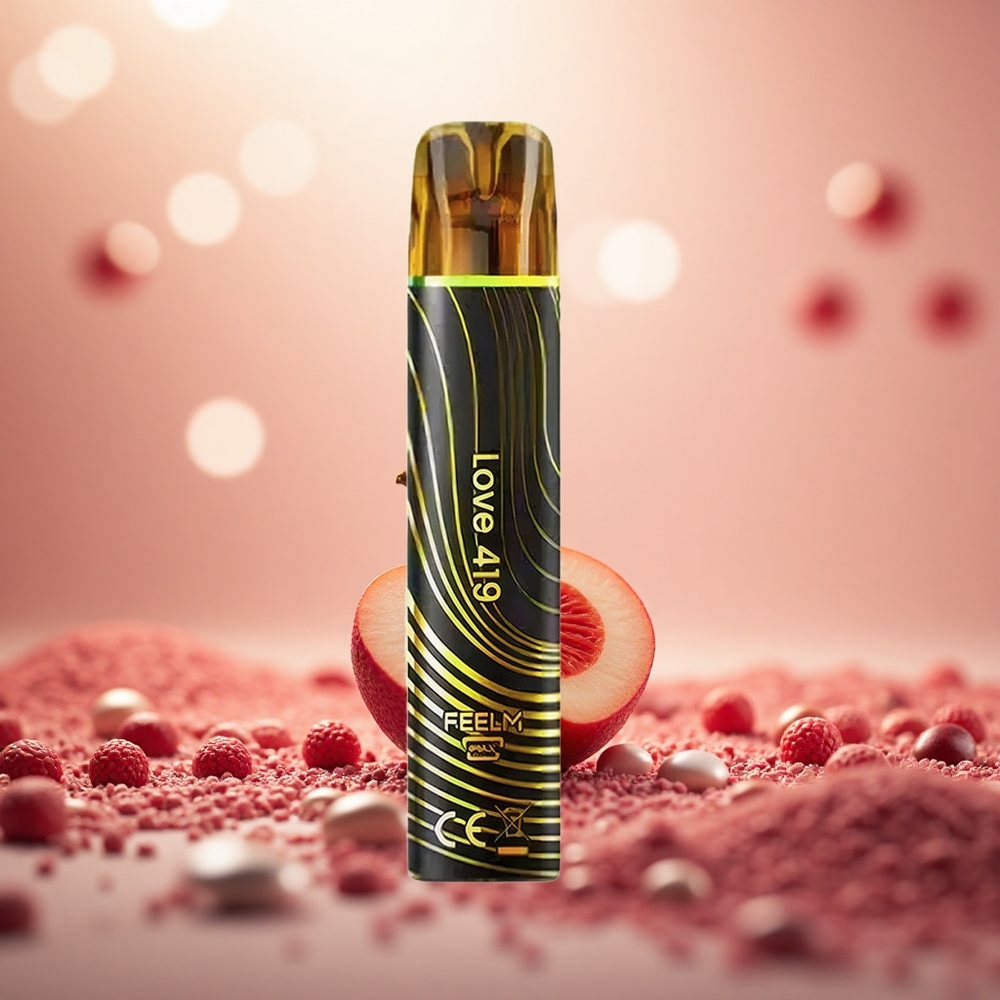 Hitam & Emas JNR Black&Golden 800 Puff Vape Sekali Pakai 2% Nikotin