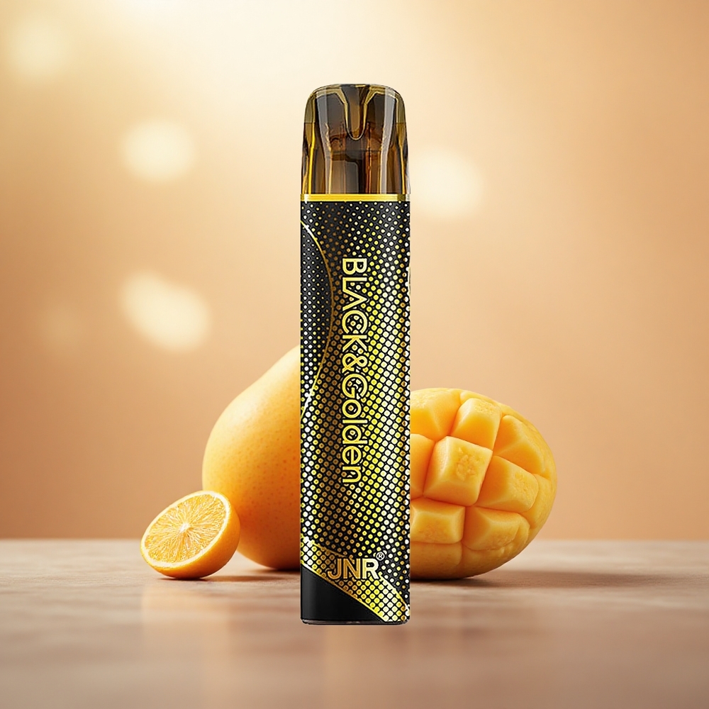 Manga Tiga Kali JNR Black&Golden 800 Puff Tanpa Cas