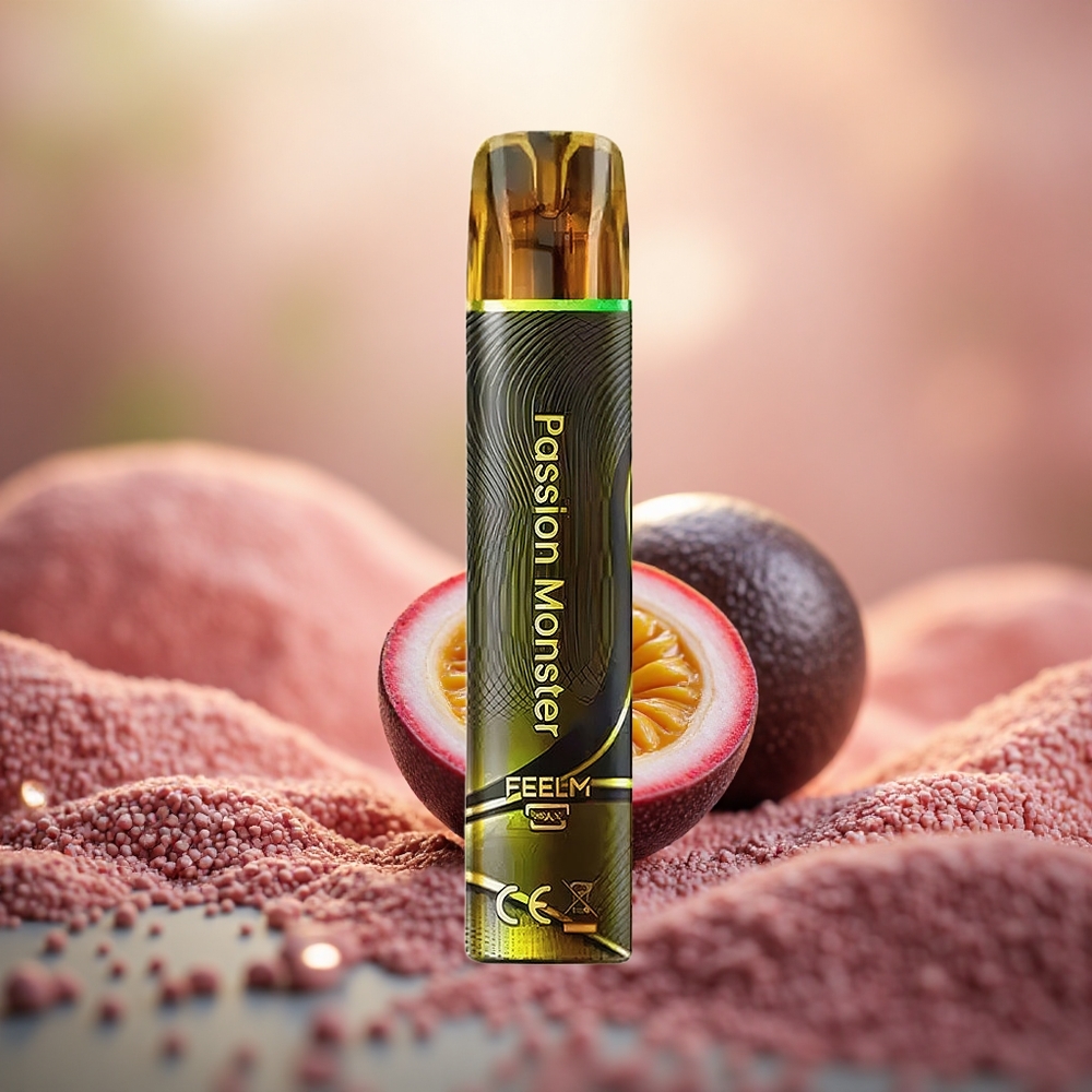 Raksasa Passion JNR Black&Golden 800 Puff Vape Sekali Pakai 2% Nikotin