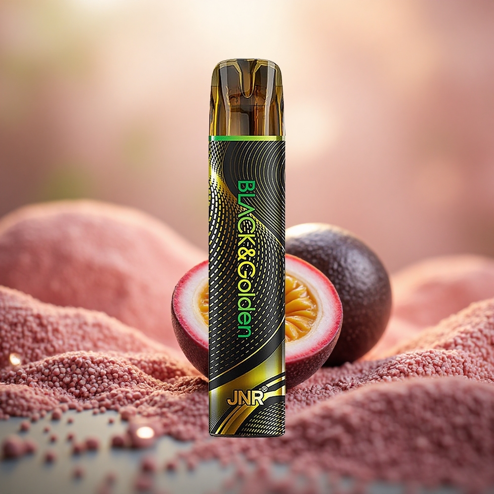 Raksasa Passion JNR Black&Golden 800 Puff Vape Sekali Pakai 2% Nikotin