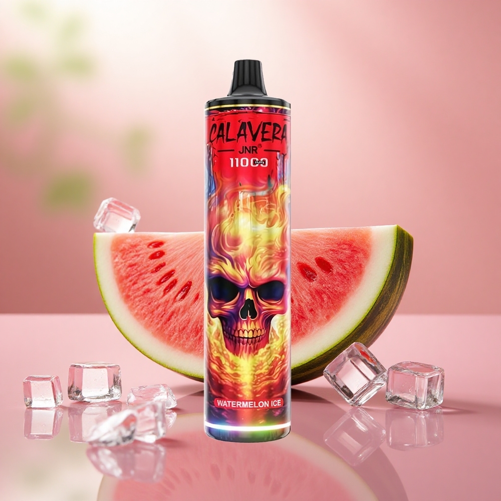 Tembikai Ais JNR Calavera 11000 Puff 21ml E-Liquid Kapasiti