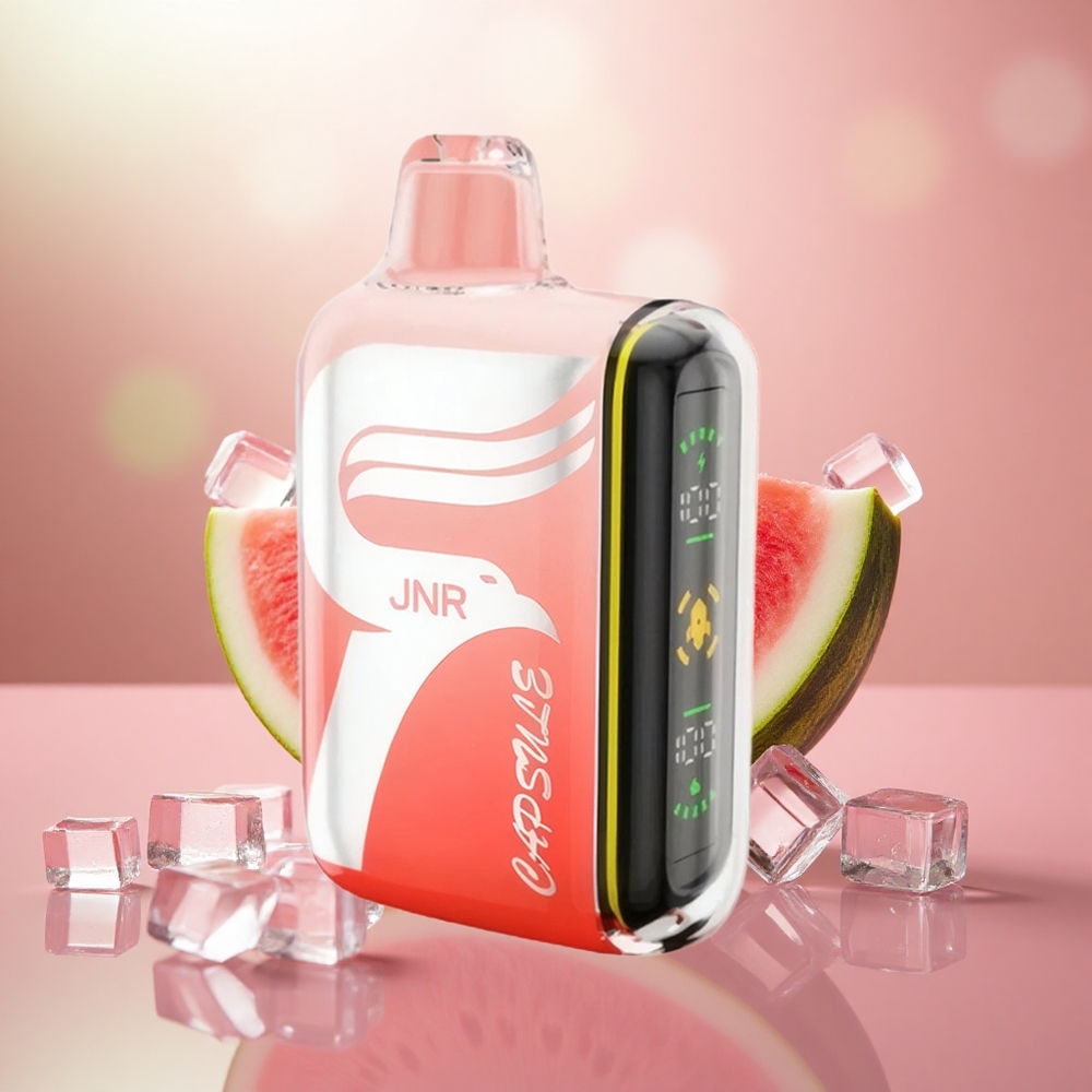 Watermelon Brazz Ice JNR Capsule 15000 Puff Gegelung Dwi Mesh