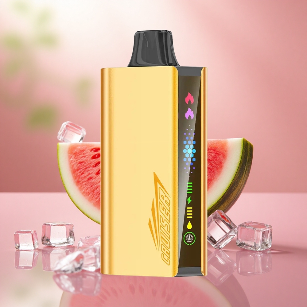 Tembikai Ais JNR Cruiser 12000 Puffs Skrin Animasi