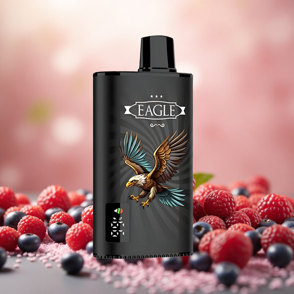 Campuran Beri JNR EAGLE Smart 23000 Puffs Skrin Digital