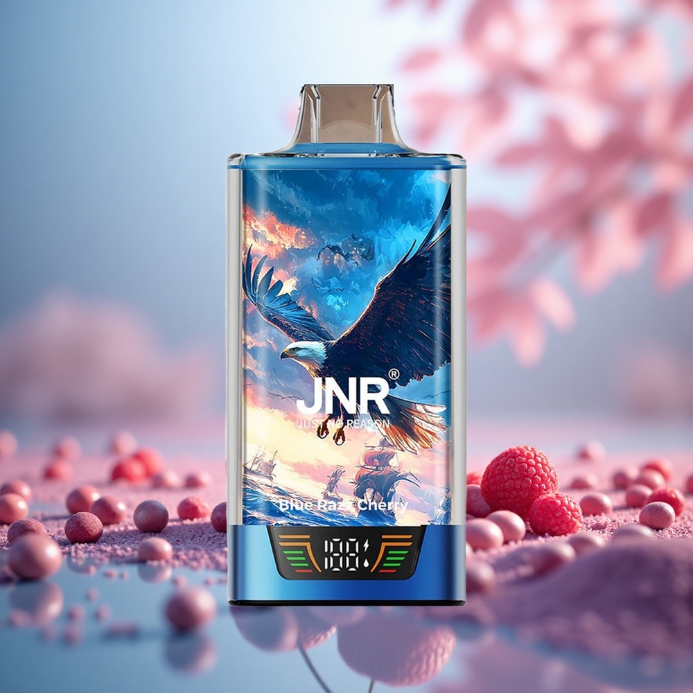 Blue Razz Ceri JNR Falcon Pro 28000 Hisap Dual Mesh