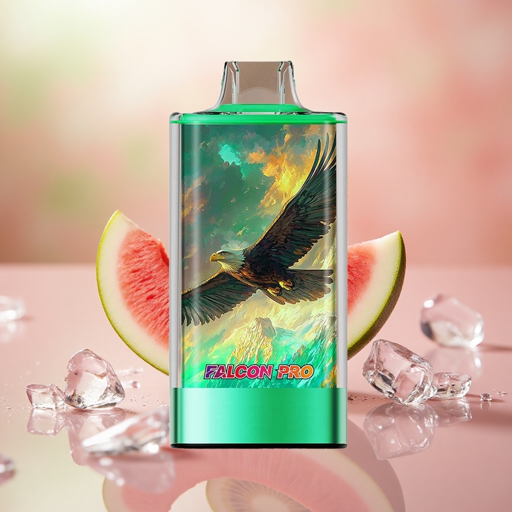 Kiwi Tembikai Ais JNR Falcon Pro 28000 Puff Muatan Pra-Isi 30ml