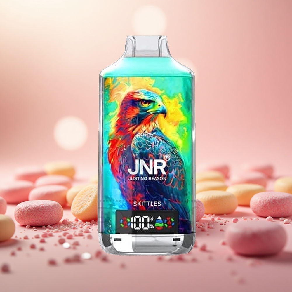 Skittles JNR Falcon X 18000 Puffs Gegelung Dwi Mesh