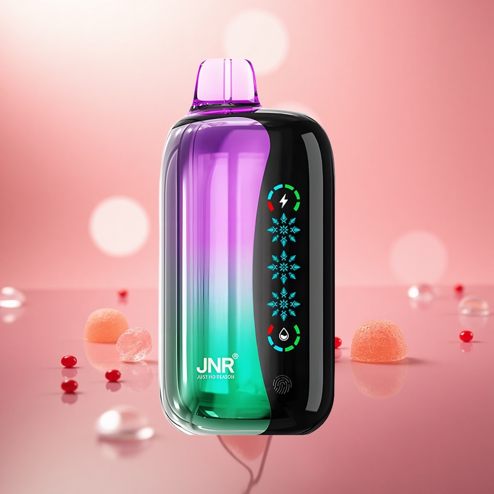 Gula-gula Masam Ceri & Ais JNR Flex 21000 Puff Skrin Sentuh