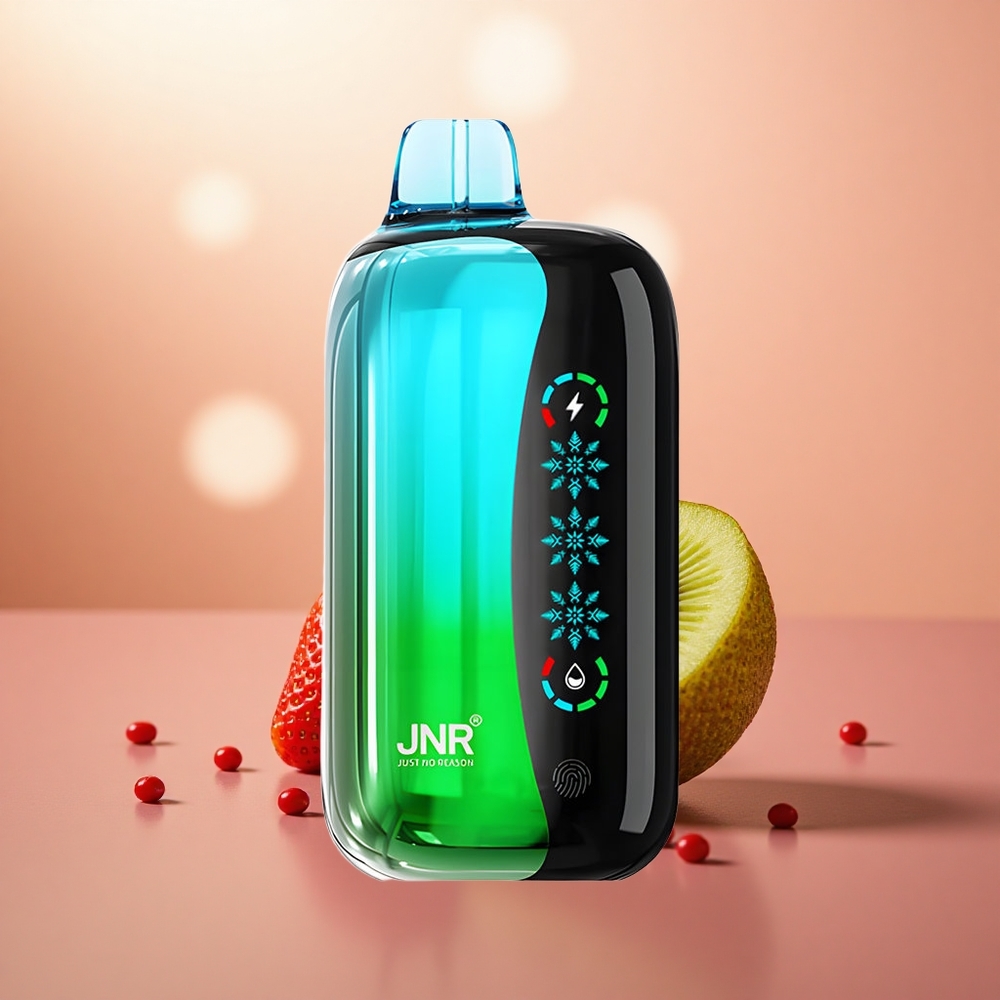 Strawberry Kiwi JNR Flex Ice 21000 Puff Skrin Sentuh