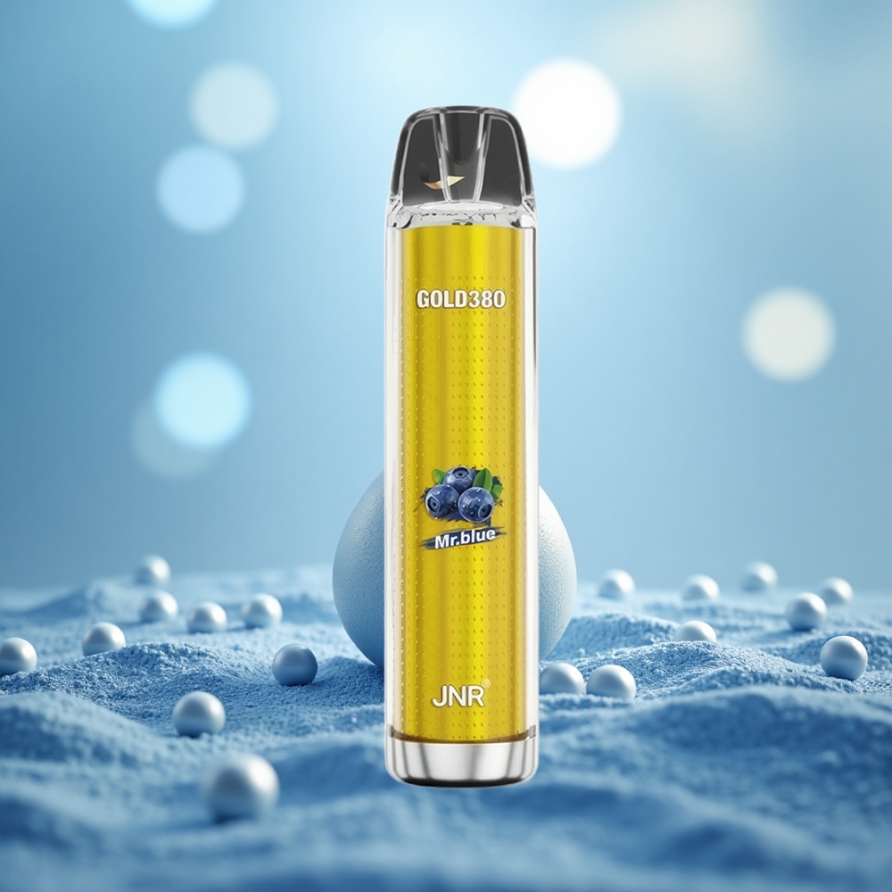 Biru Mr JNR Gold 380 6000 Puffs 1500mAh