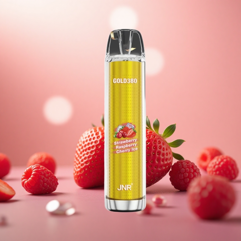 Strawberi Rasberi JNR Gold 380 6000 Puffs 1500mAh