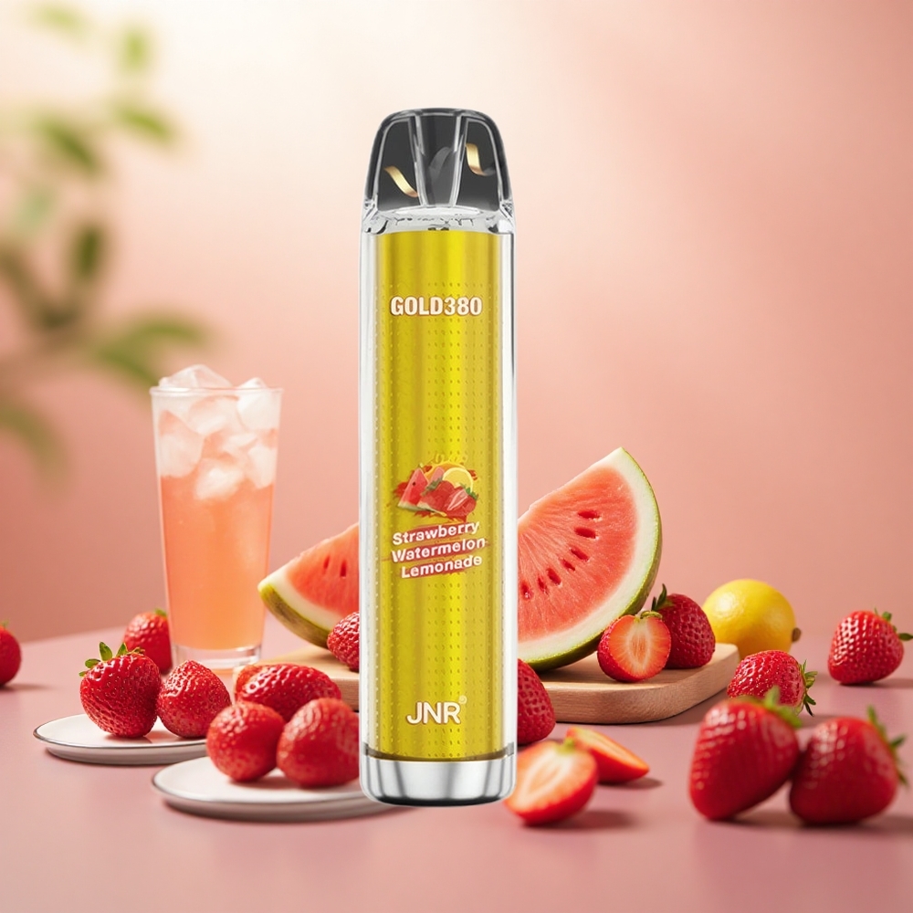 Strawberi Tembikai Limun JNR Gold 380 6000 Puffs 1.0ohm Mesh Coil