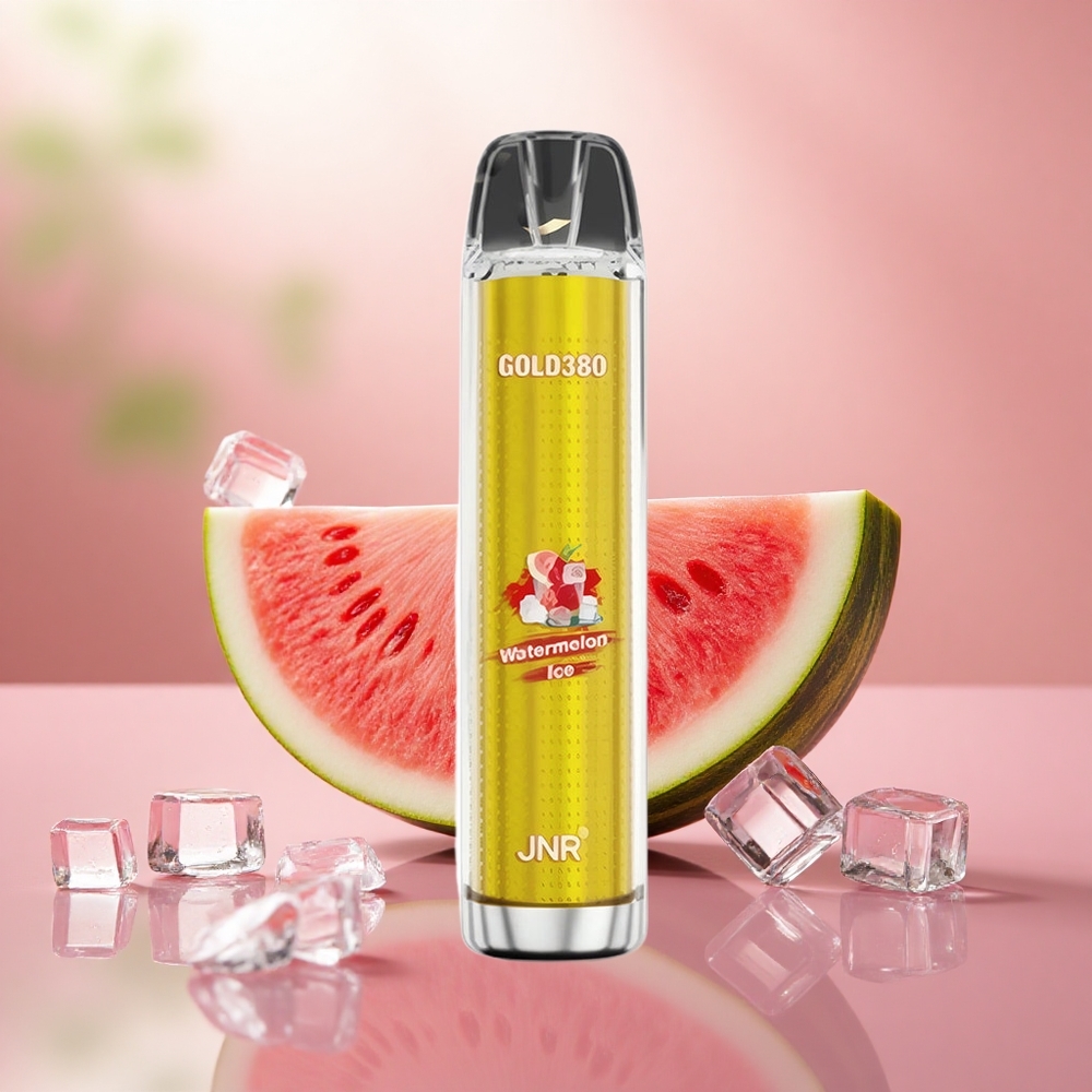 Tembikai Ais JNR Gold 380 6000 Puffs Vape Sekali Pakai 1500mAh