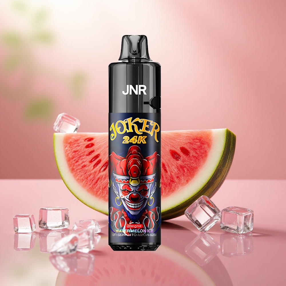 Tembikai Ais JNR Joker 24K 24000 Puff Vape Sekali Pakai 2% Nikotin