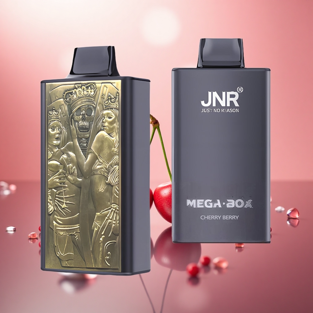 Cherry Berry JNR Mega Box 25000 Puff Dual Mesh Vape Sekali Pakai