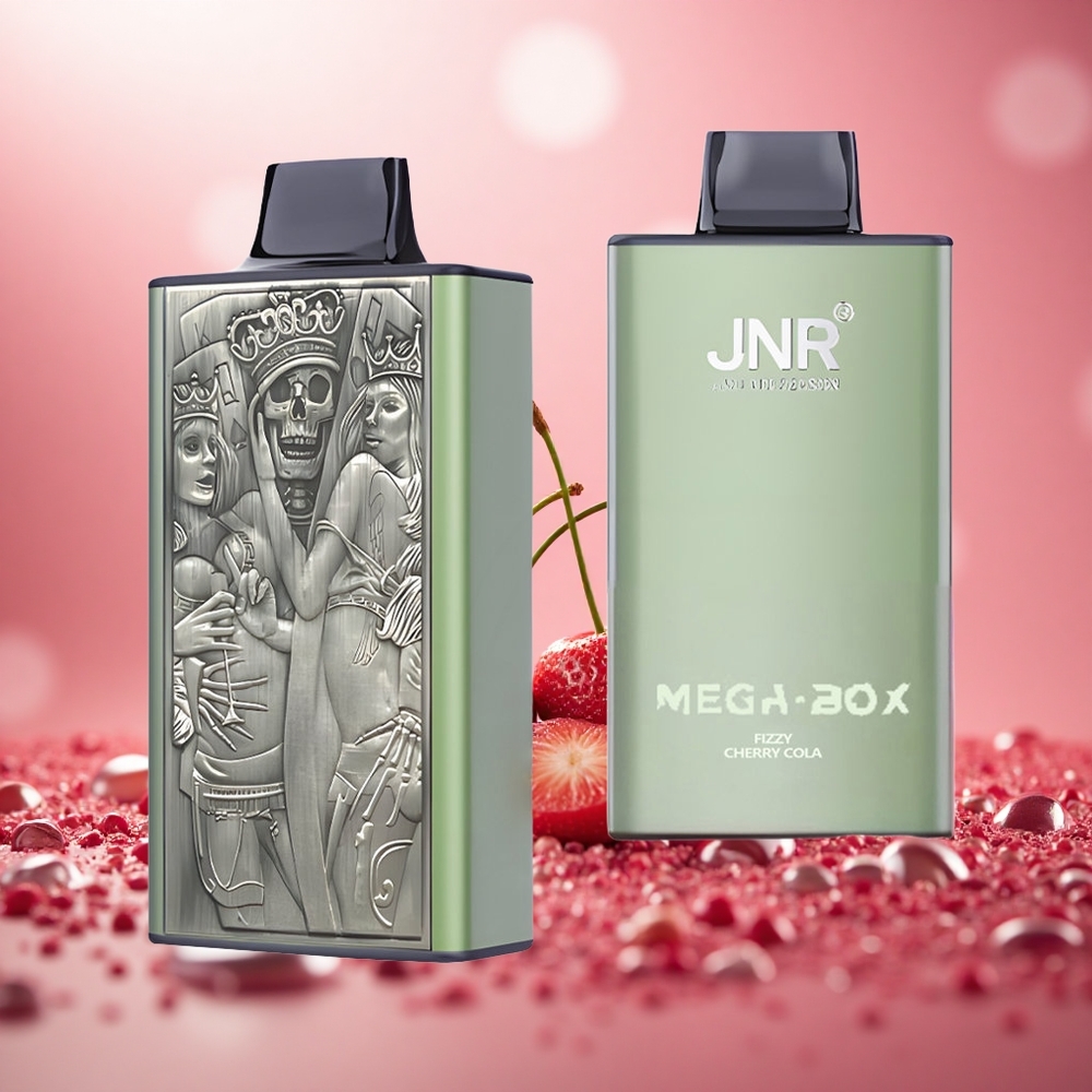 Cherry Cola Fizzy JNR Mega Box 25000 Puff Dual Mesh