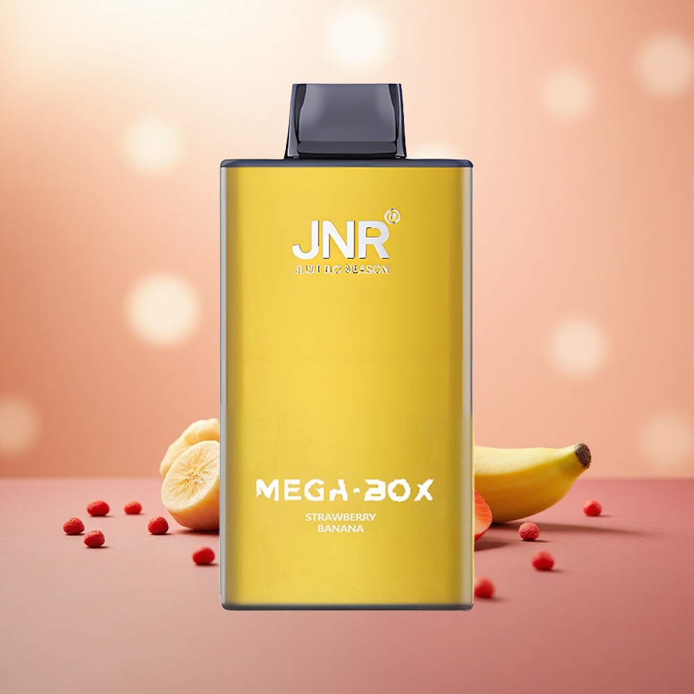 Strawberry Pisang JNR Mega Box 25000 Puff Gegelung Dwi Mesh