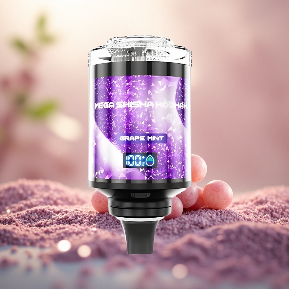 Anggur Pudina JNR Mega Shisha 100K Sesuai Desktop 2200mAh