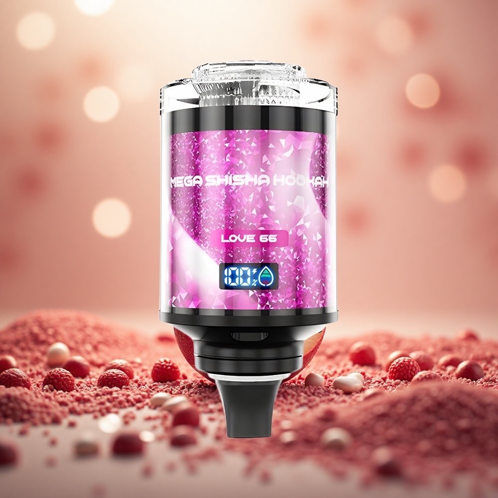 Cinta 66 JNR Mega Shisha Hookah 100K Sesuai Desktop 2% Nikotin