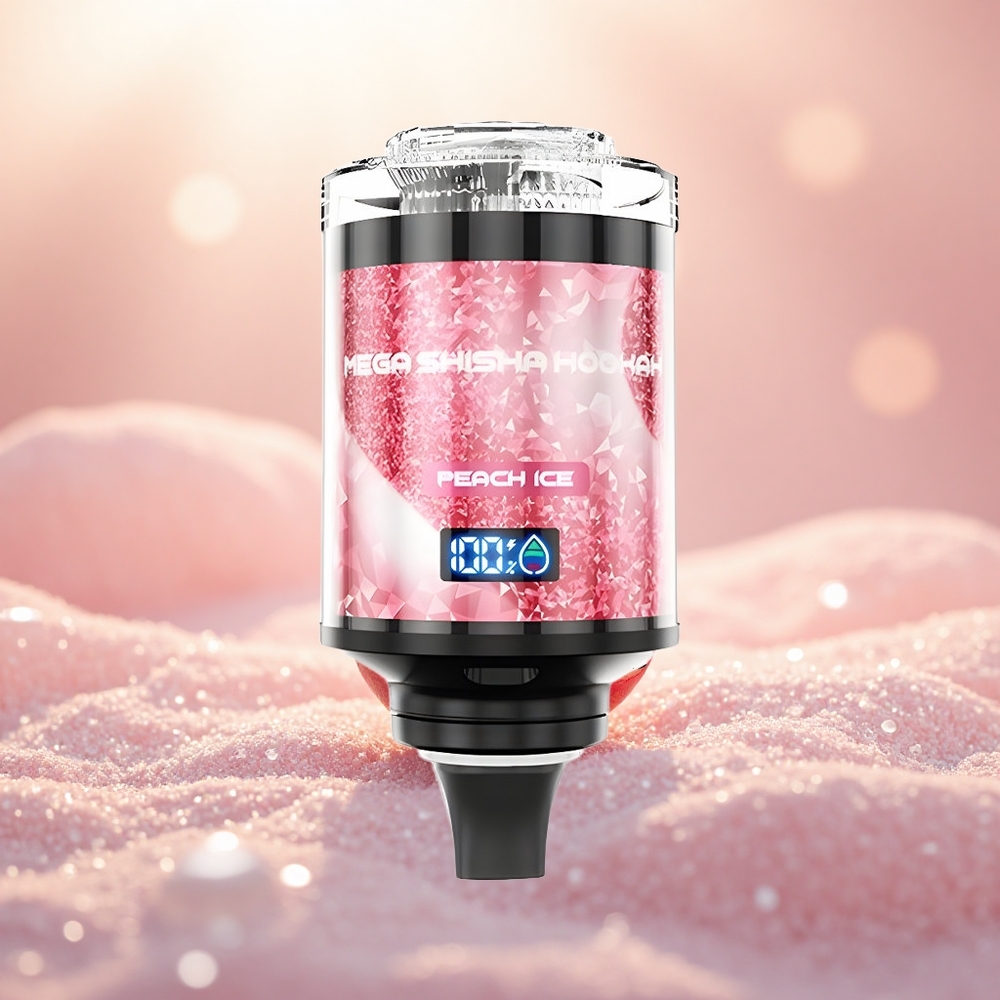 Pisang Ais + JNR Mega Shisha 100K 2200mAh Type-C Pengudaraan Boleh Laras