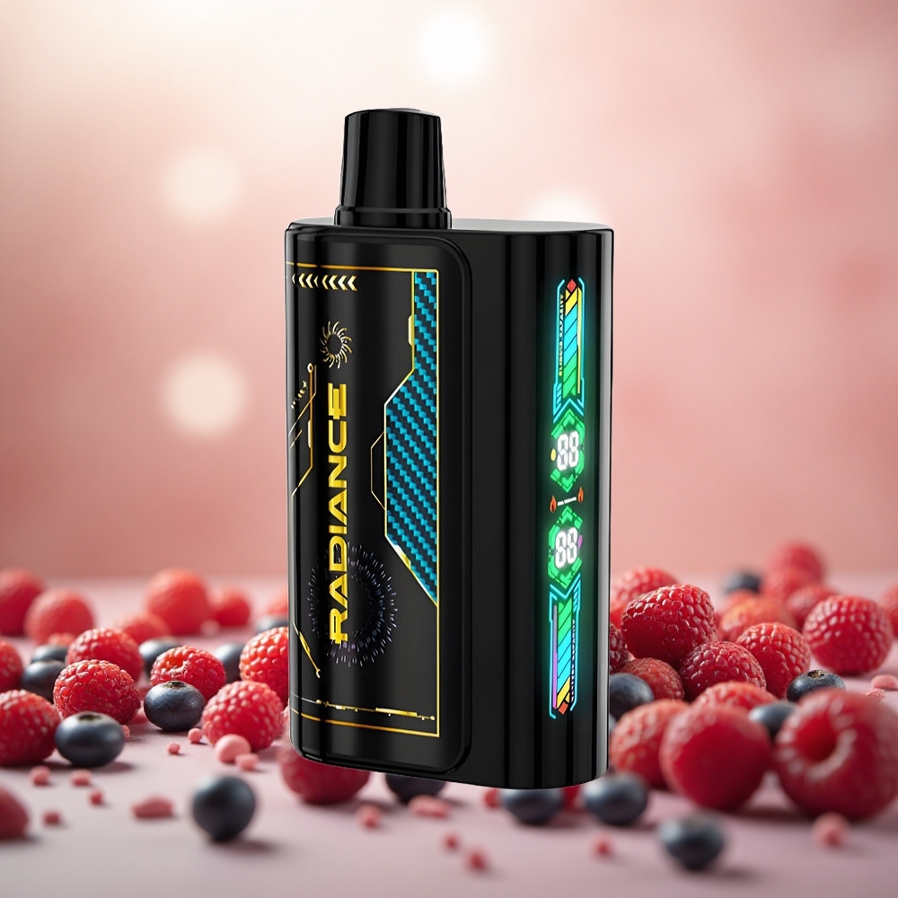 Campuran Beri JNR Radiance 31000 Puff Skrin Pintar