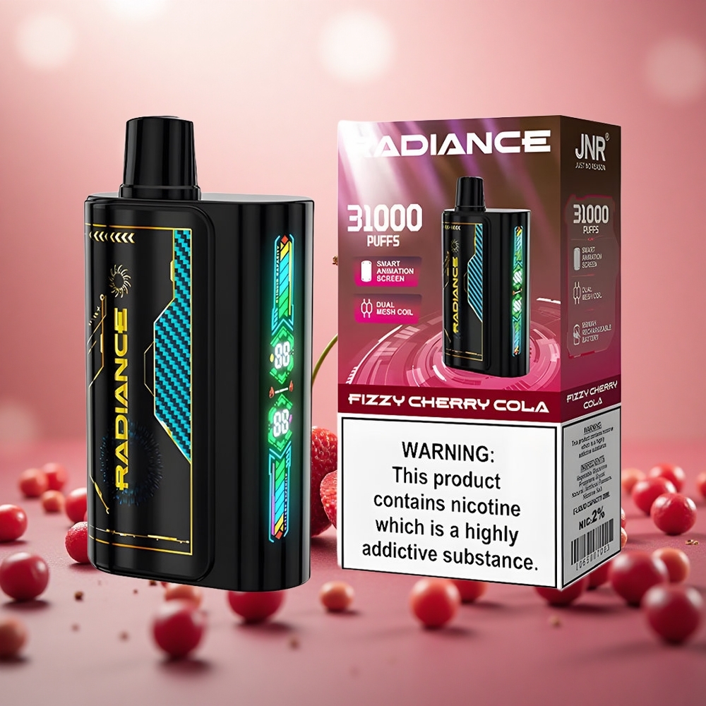 FIZZY CHERRY COLA JNR Radiance 31000 Hisap 950 mAh Bateri Boleh Dicas Semula