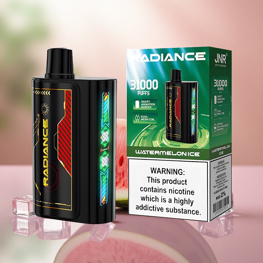 Tembikai Ais JNR Radiance 31000 Puff Gegelung Dwi Mesh