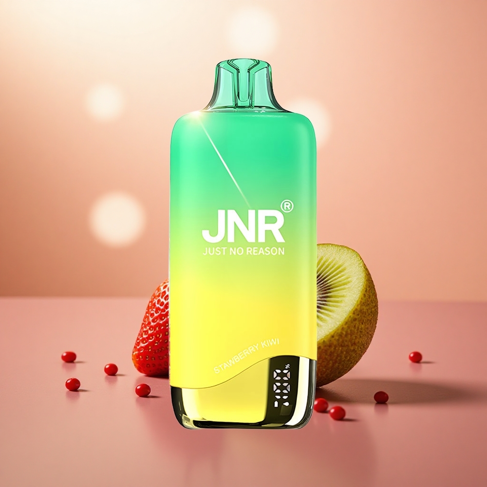 Strawberi Kiwi JNR Rainbow 10500 Puffs 18ml Tangki e-Cecair