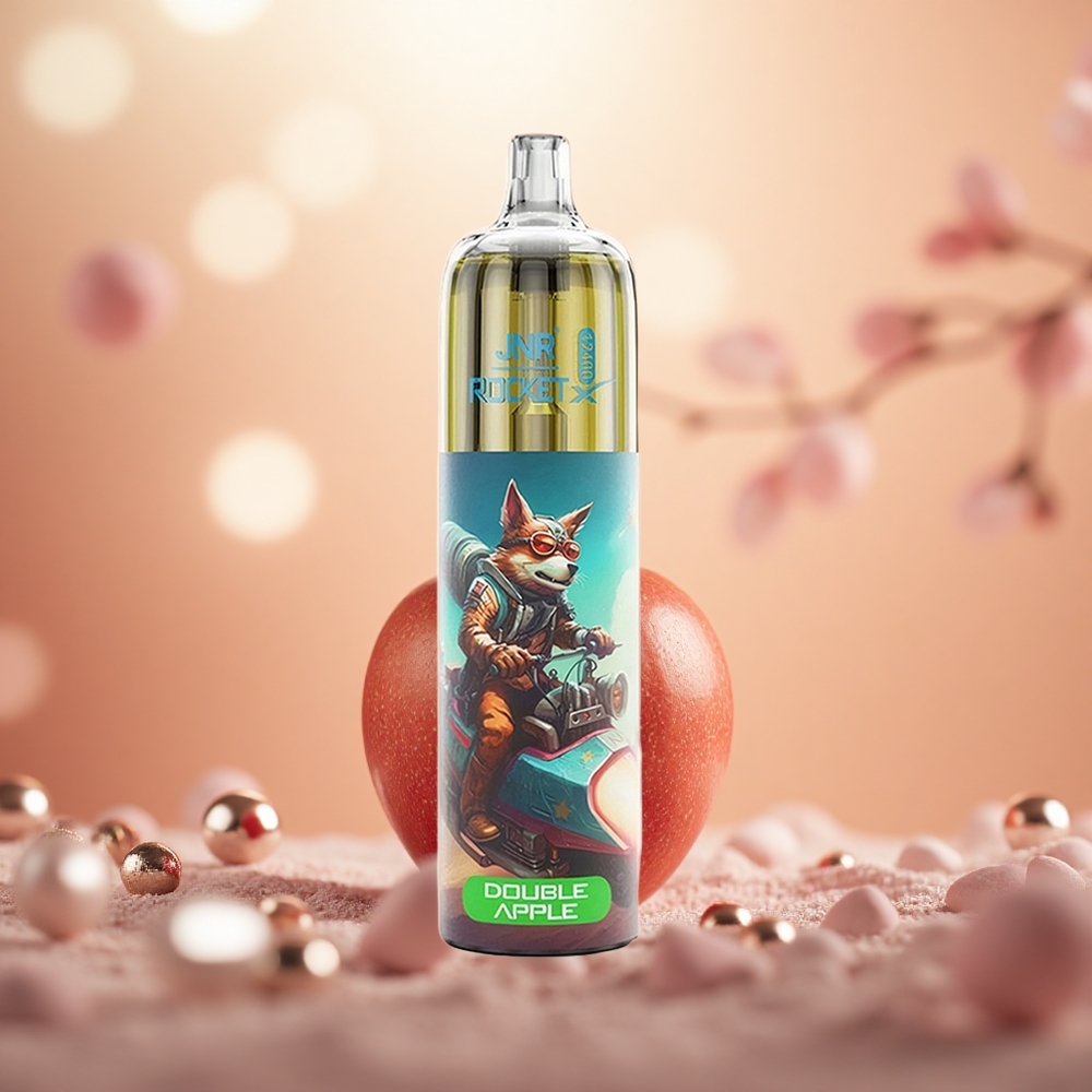 Dua Epal JNR Rocket-X 12400 Puff Aliran Udara Laras RGB