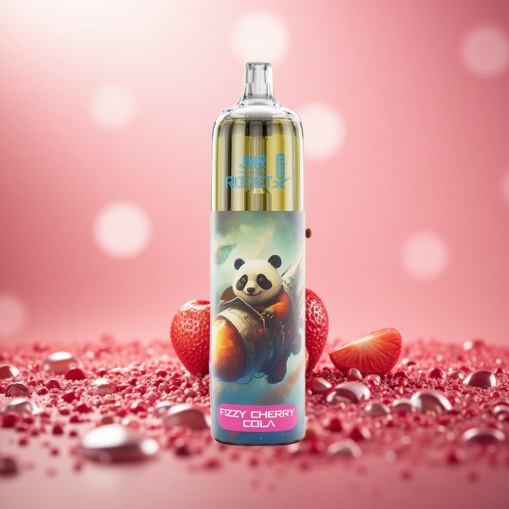 Fizzy Cherry Cola JNR Rocket-X 12400 Puffs Aliran Udara Boleh Laras