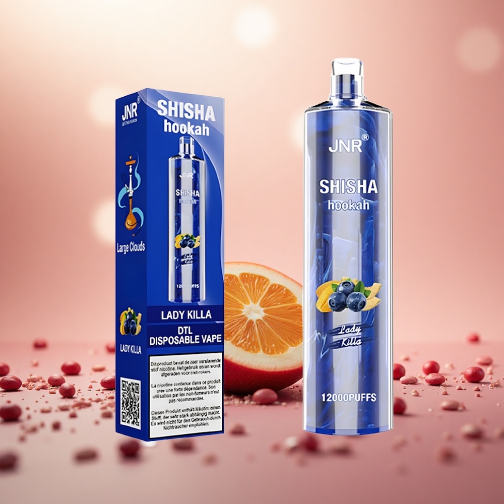 Lady Killa JNR Shisha Hookah 12000 Puff Vape Sekali Pakai 24ml